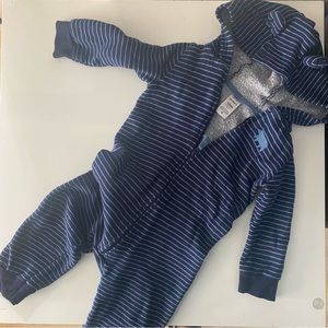 Carters sweater pants romper